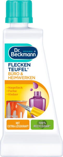 Dr. Beckmann FLECKENTEUFEL BÜRO & HEIMWERKEN Fleckenentferner 0,05 l
