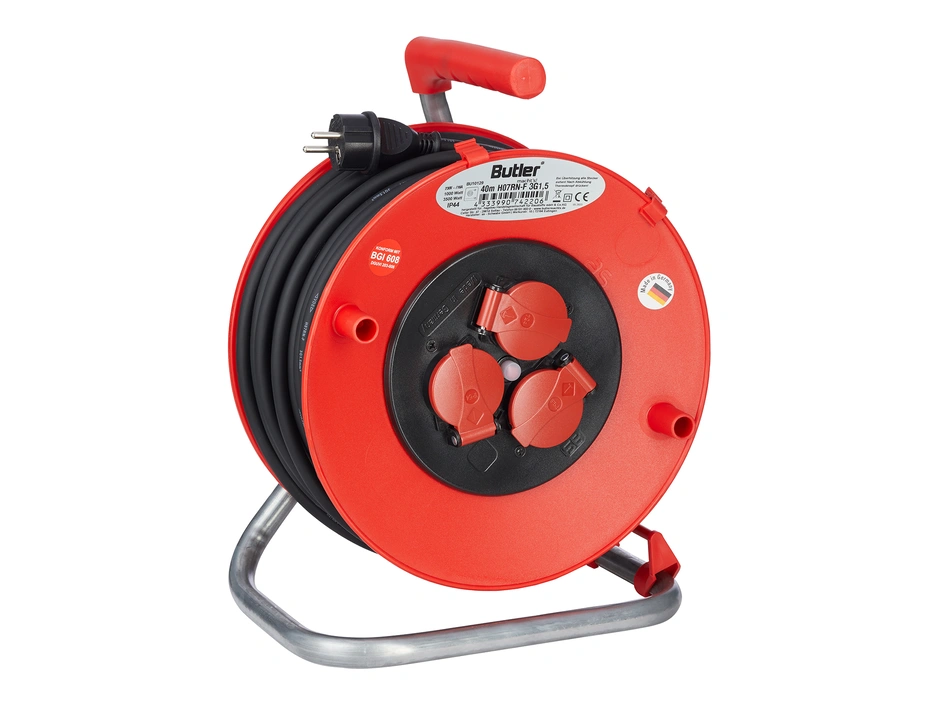 BUTLER PRO Baustellenkabeltrommel 33 m H07RN-F 3G2