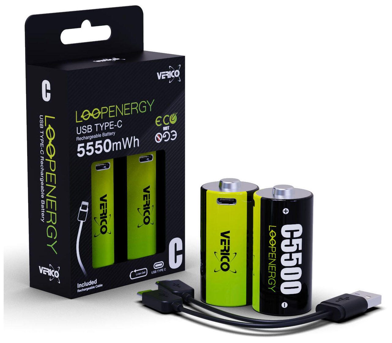 2 Verico LoopEnergy BabyC 3700