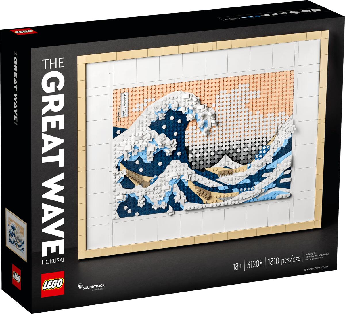 LEGO® Art 31208 Art Hokusai – Große Welle