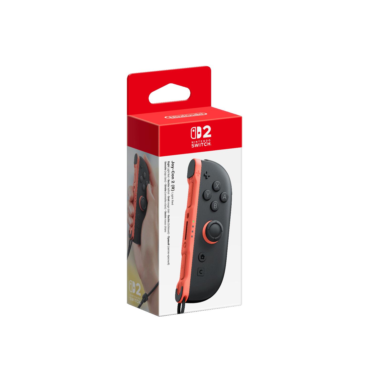 Nintendo Joy-Con 2 (R), Gamepad, hellrot