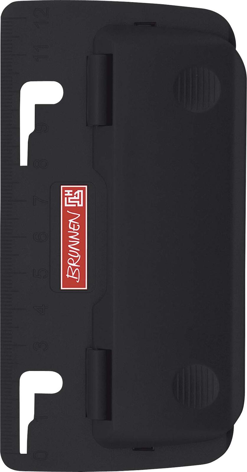 BRUNNEN Taschenlocher Colour Code schwarz, onyx