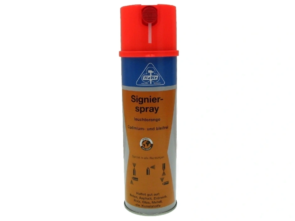 HaWe Signierspray leuchtorange 500 ml