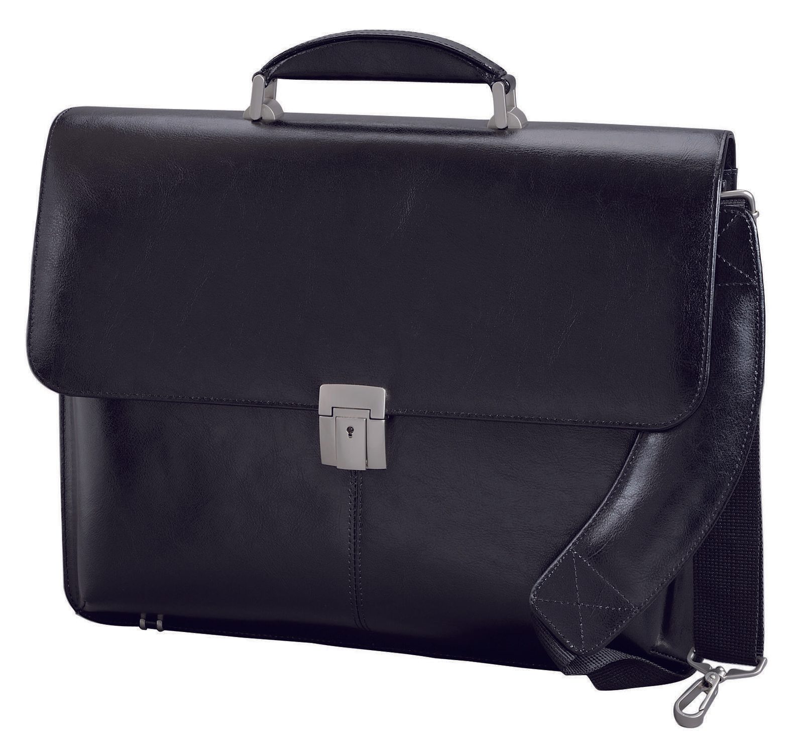 Alassio Aktentasche FAENZA schwarz bis 38,1 cm (15 Zoll)