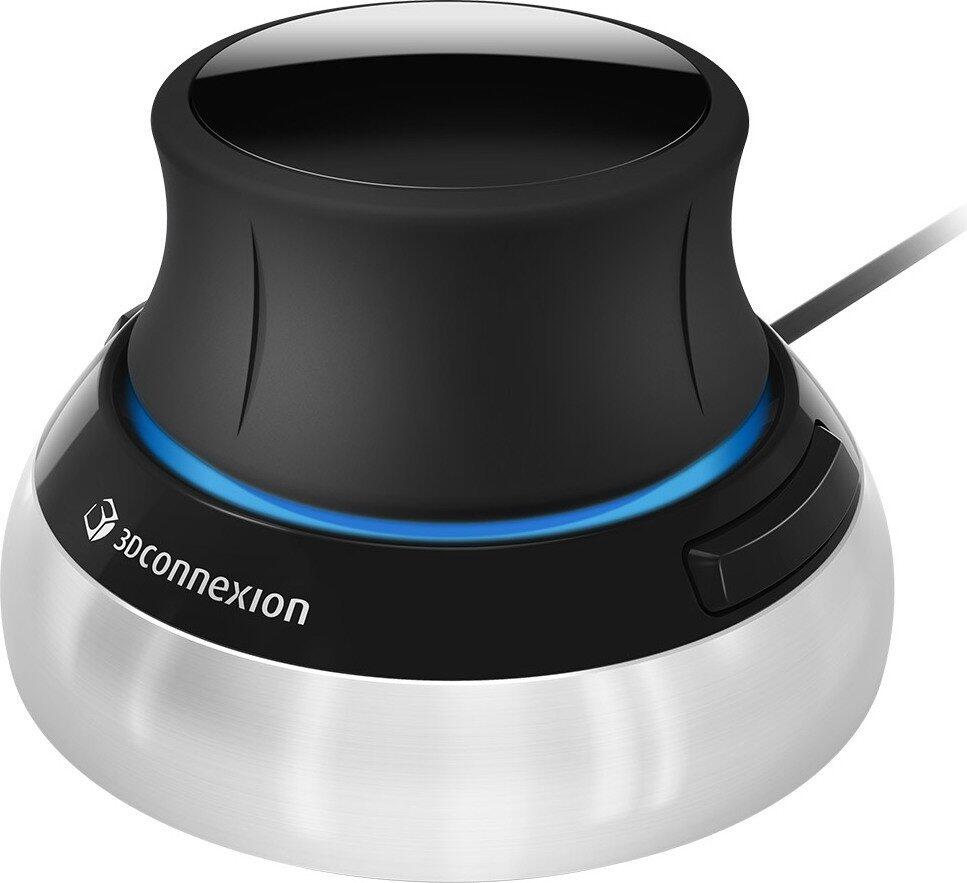3Dconnexion SpaceMouse Compact (3D-Maus, kabelgebunden) – Schwarz