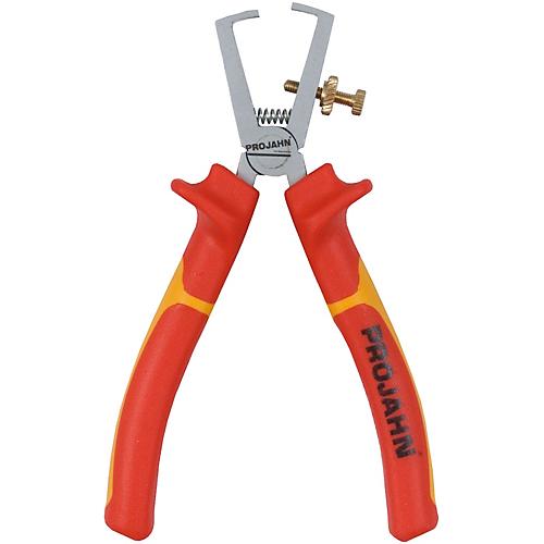 Projahn Abisolierzange, 160 mm, VDE, Werkzeugstahl, ergonomischer Mehrkomponenten-Griff