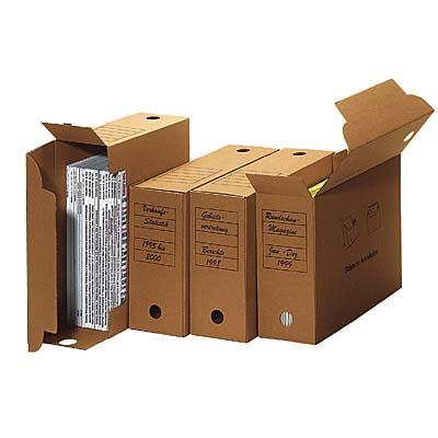Top-Print Archivboxen für Ordner 33,5 x 11,4 x 25,3 cm