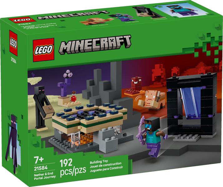 LEGO® Minecraft 21584 Reise durch Nether und Endportal