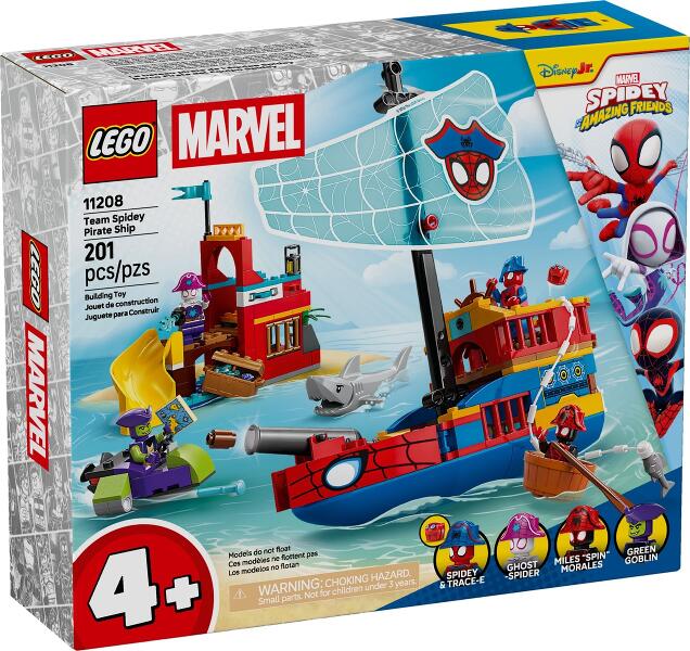 LEGO® Super Heroes 11208 Piratenschiff von Spideys Team