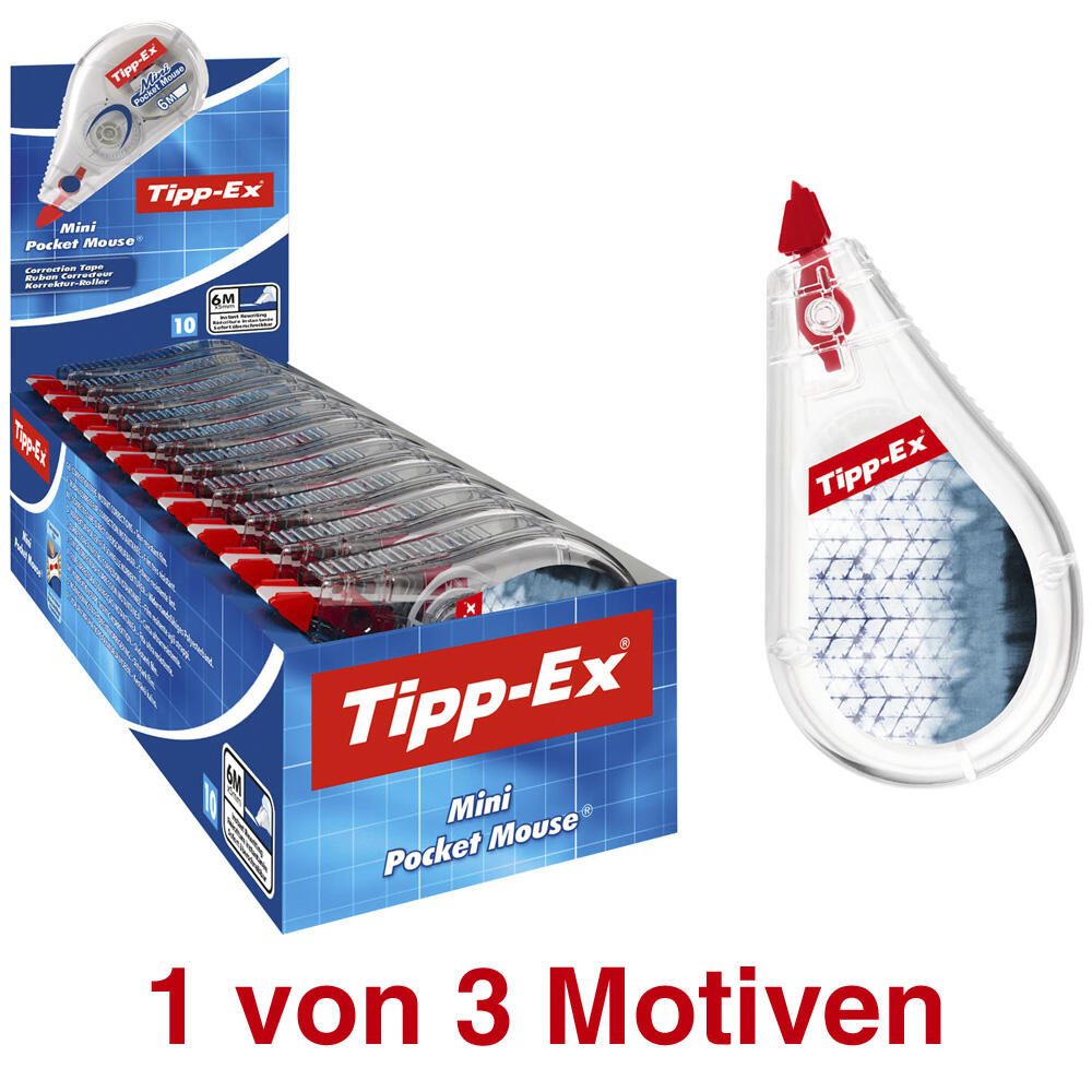 Tipp-Ex Korrekturroller Mini Pocket Mouse 5,0 mm