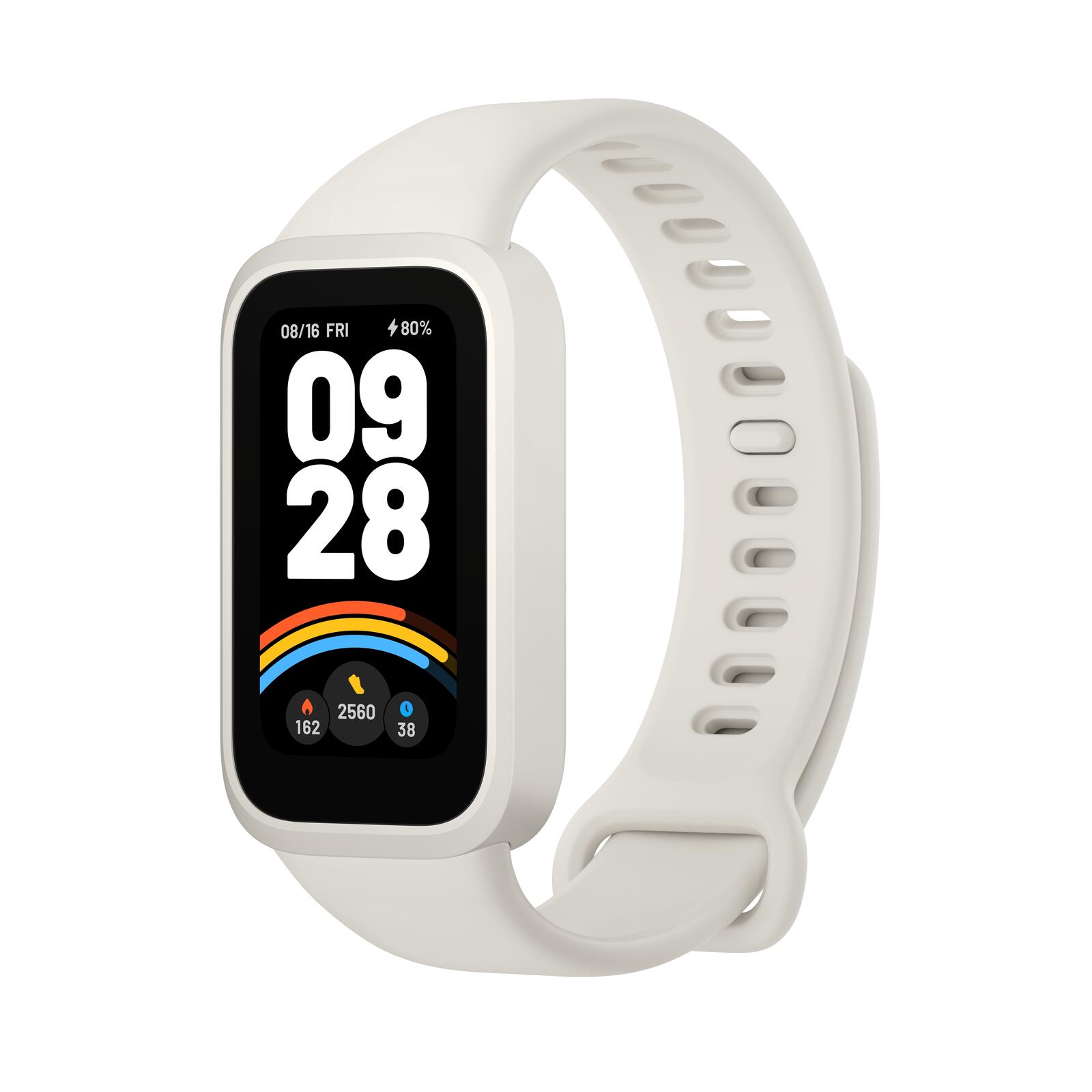 Xiaomi Smart Band 9 Active – Beige-weiß