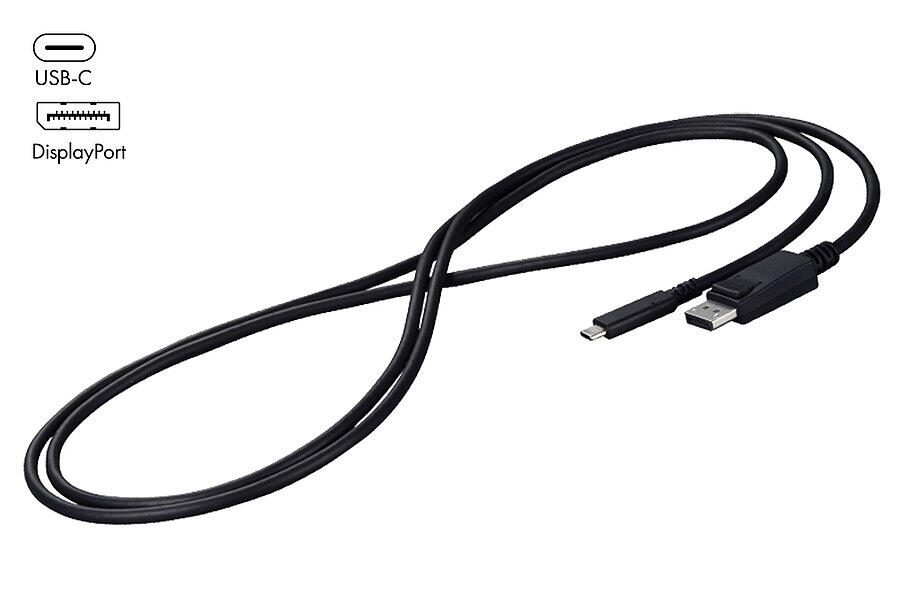 EIZO CP200-BK USB-C zu DisplayPort-Anschlusskabel