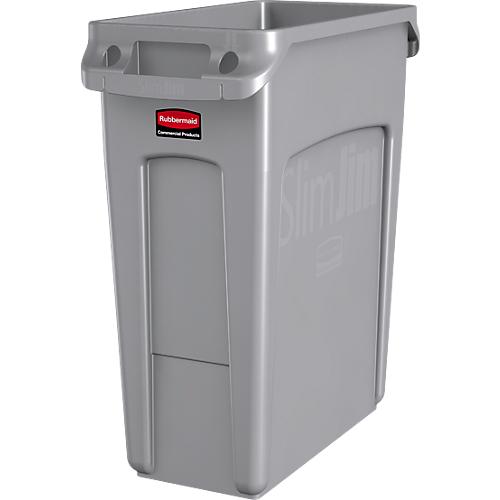 Abfallbeh?lter Slim Jim?, Kunststoff, Fassungsverm?gen 60 Liter, grau