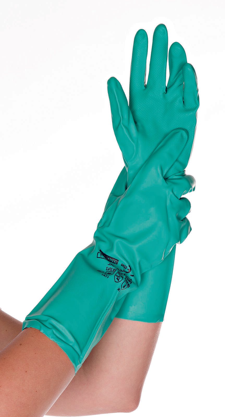 HYGOSTAR Chemikalienschutzhandschuh Professional 9 grün