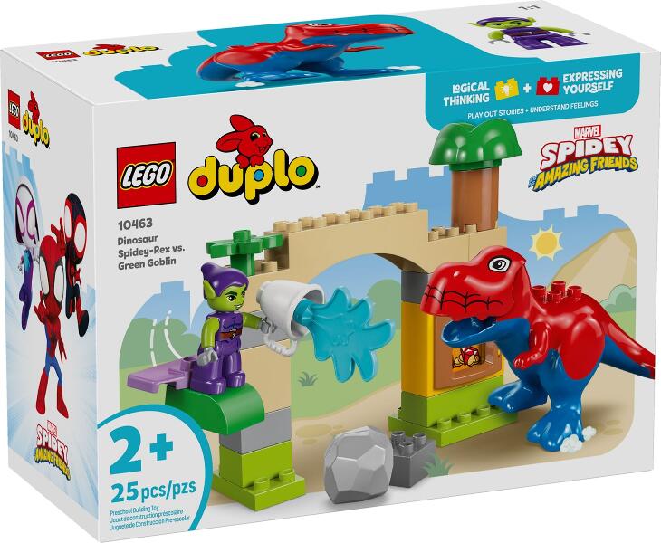 LEGO® DUPLO® 10463 Spidey-Rex vs. Green Goblin