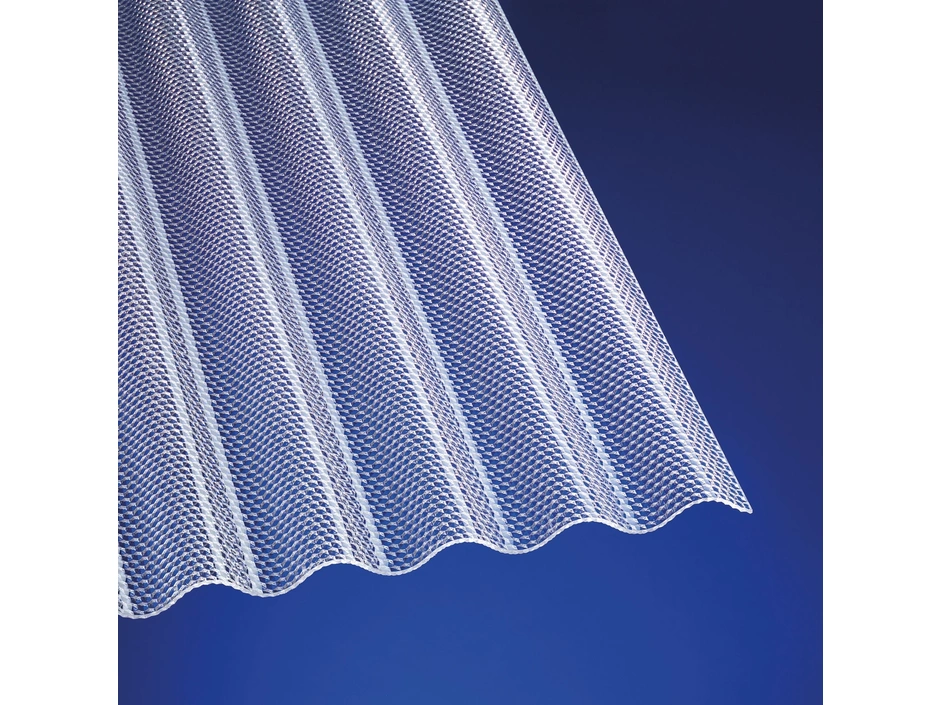 Scobalit Profilplatte Wabe Sinus klar 4000×1045 mm