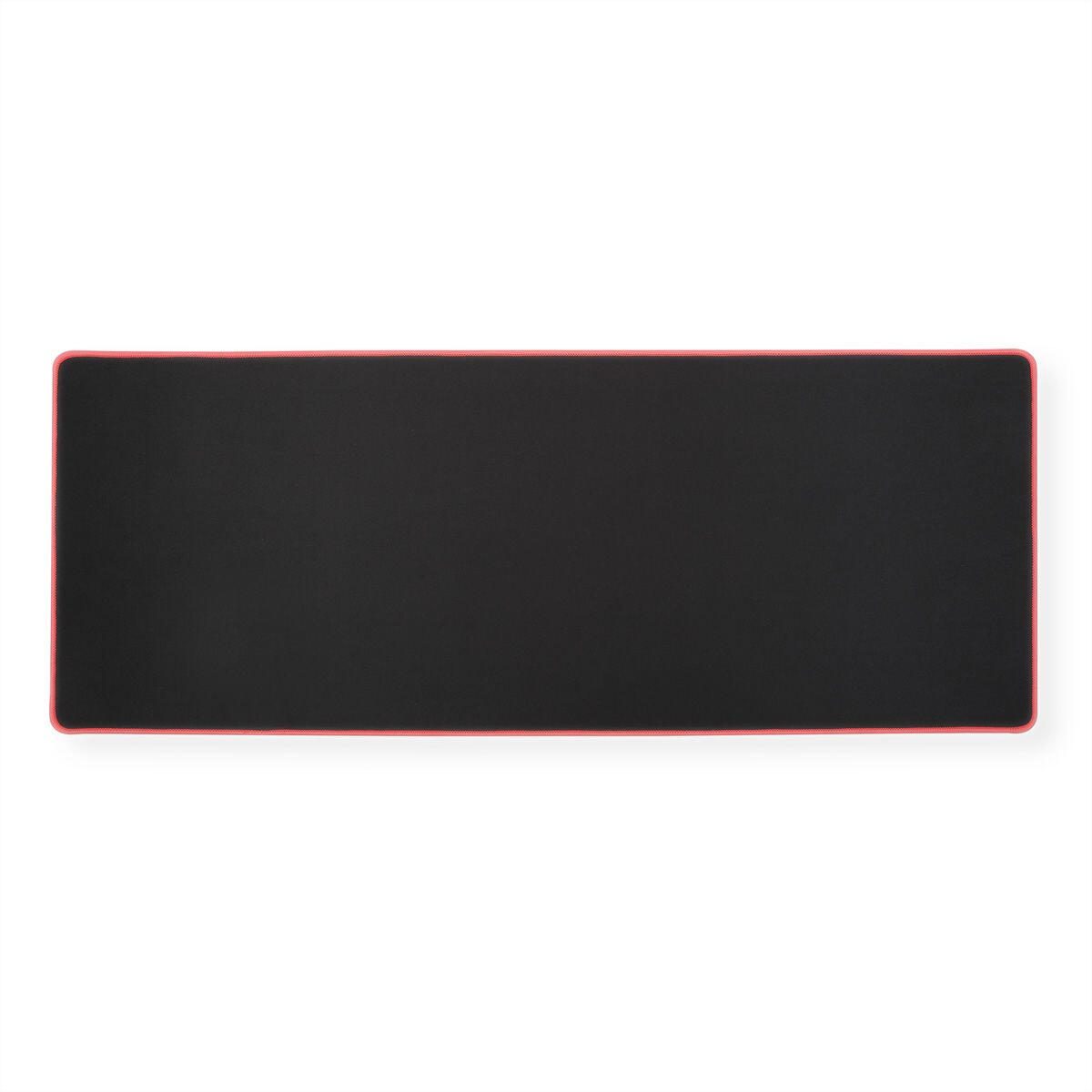 ROLINE 18.01.2048 Gaming Tastatur und Mauspad, Schwarz, Rot