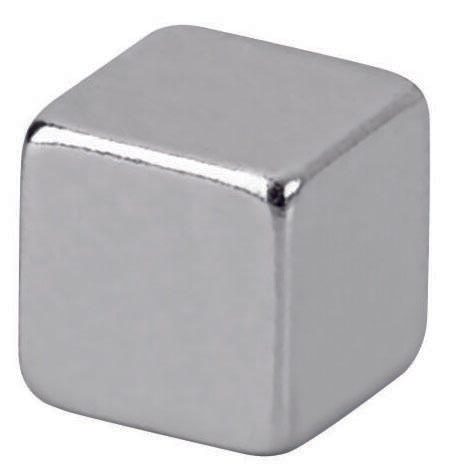 MAUL Magnete 0,5 x 0,5 x 0,5 silber