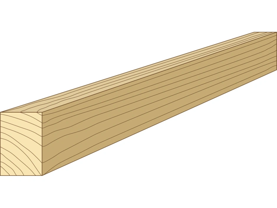 Ausbau-Latten getrockn.auf 24x48mm 3,00m