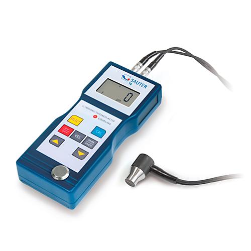 KERN Materialdickenmessger?t TB 200-0.1US, Ultraschall, Messbereich 1,5-200 mm, 500-9999 m/s, mm und Inch, Batteriebetrieb, Tragekoffer