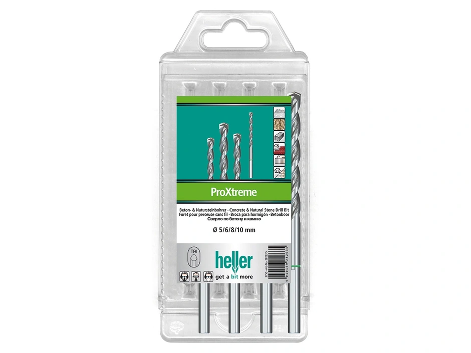 Heller ProXtreme Betonbohrer-Set Ø5-10 mm 4-tlg.