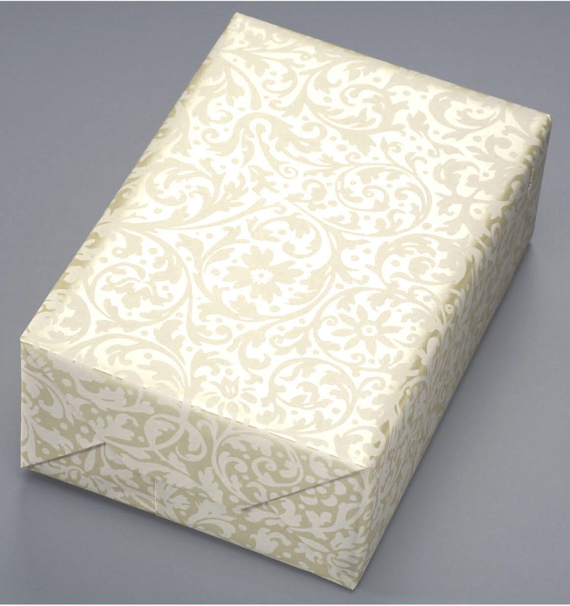 JUNG SCHÖNER VERPACKEN Geschenkpapier 50 cm x 50 m beige/gold