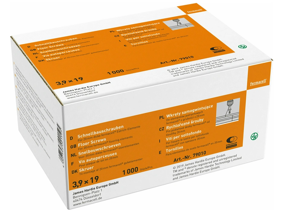 fermacell® TM Schnellbauschraube Ø3,9×19 mm 1000 St.