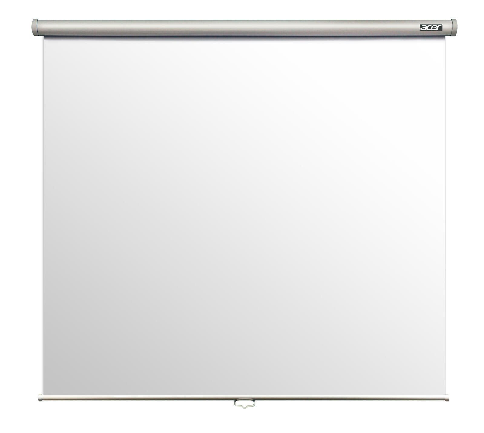 Acer M87-S01MW Rollo-Leinwand 221 cm 87 Zoll matt weiß für Beamer