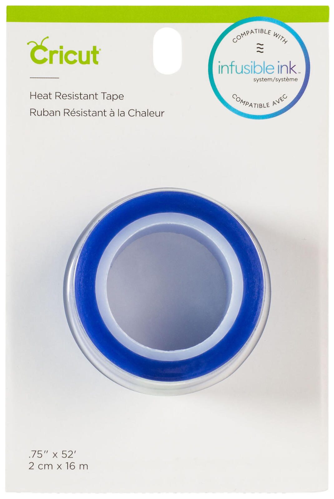 Cricut Hitzebeständiges Klebeband blau 20 mm x 16 m