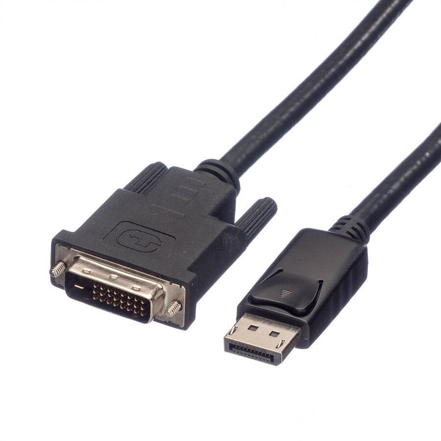 ROLINE 11.04.5775 Video-Adapterkabel – DisplayPort zu DVI – 1.5 m