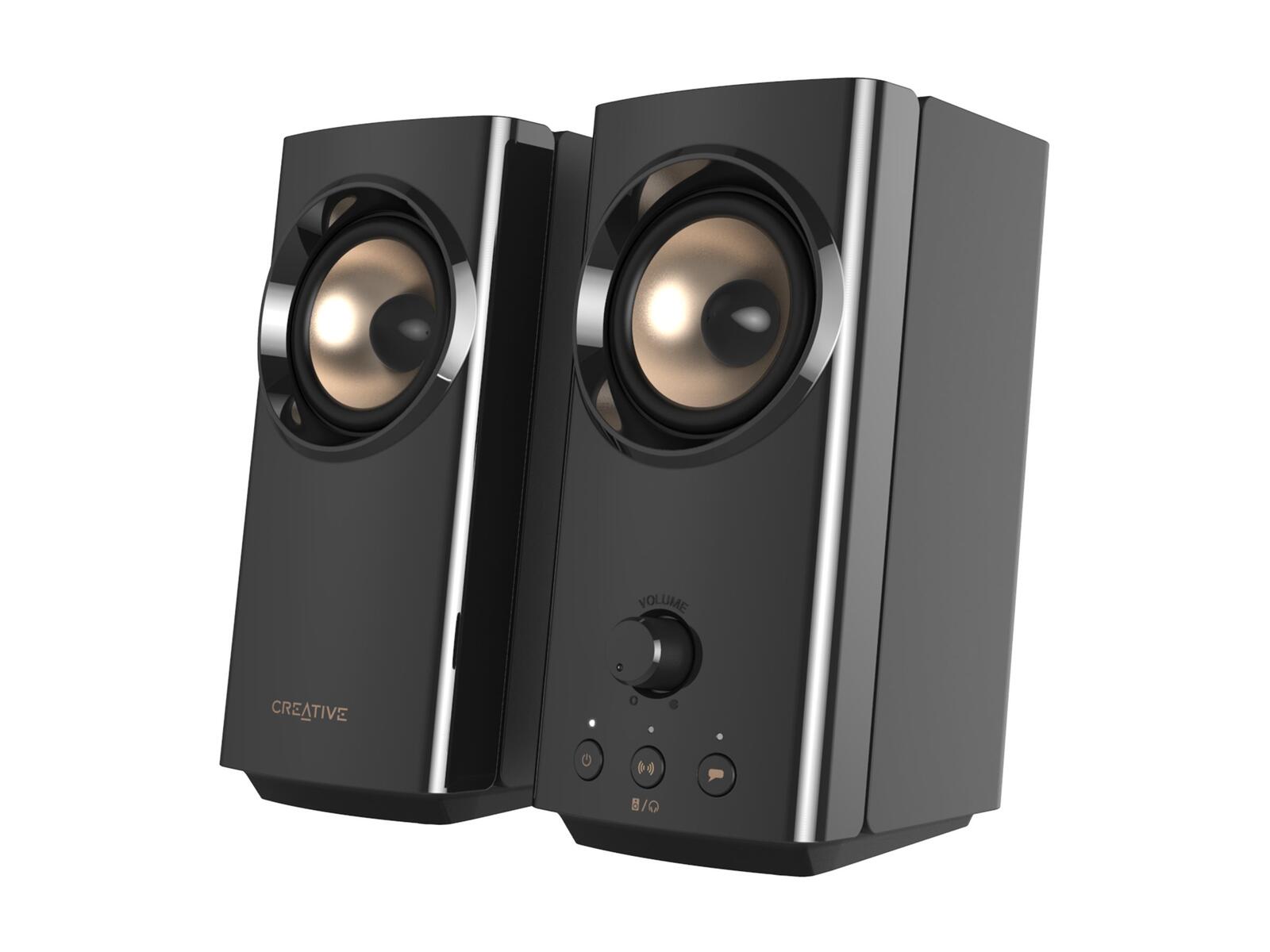 Creative Labs Creative T60 – Lautsprecher – für PC – kabellos – Bluetooth – 30 Watt (Gesamt)