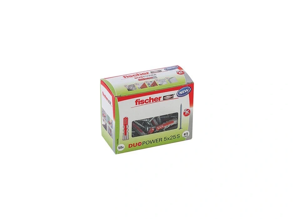 fischer Duopower S LD Ø5×25 mm 50 St.