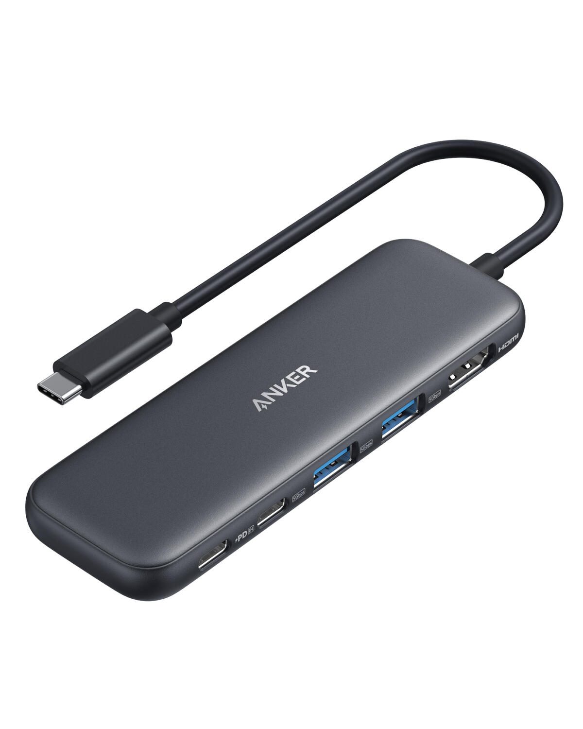 Anker 332 USB-C Hub Dockingstation 85W, 5in1, Schwarz