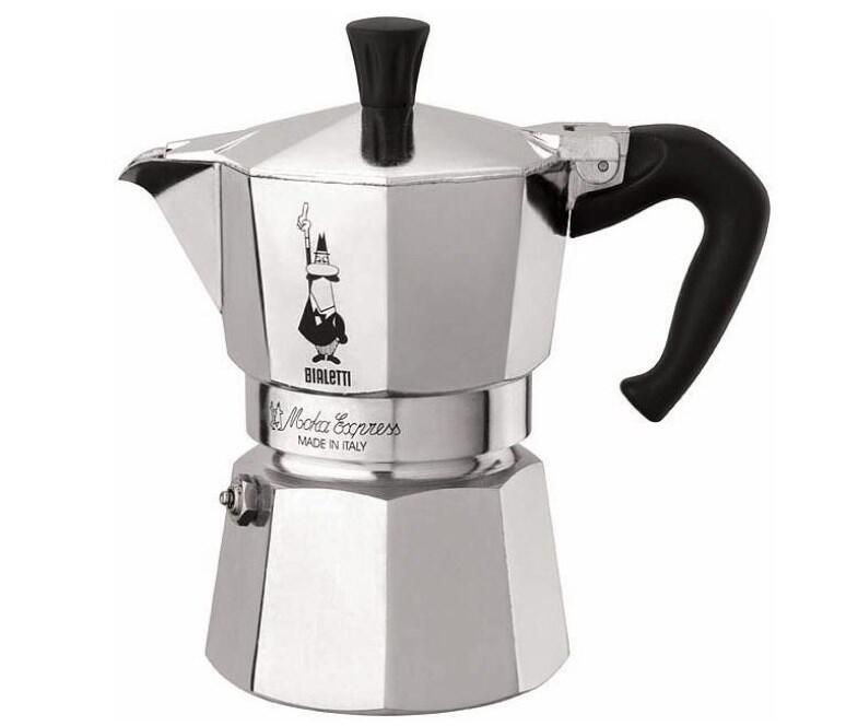 Bialetti Moka Express – silber – Aluminium – für 4 Tassen