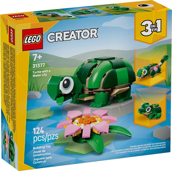 LEGO® Creator 31377 Schildkröte mit Seerose