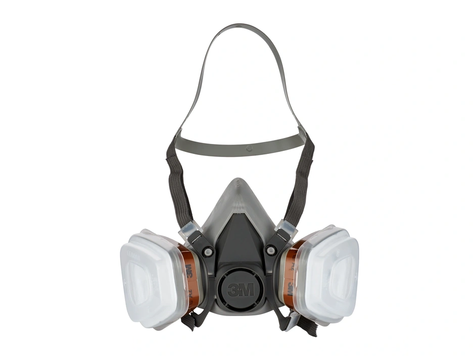 3M Maske f. Farbspritzarbeiten grau A2P2