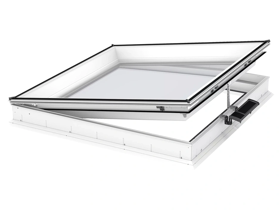 Velux Flachdach-Fenster Solar CVU 150080 0320Q