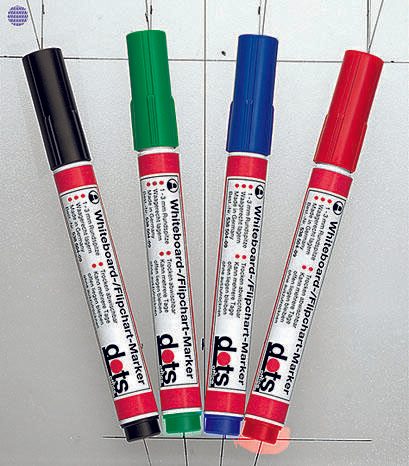 dots Whiteboard-Marker 1.5 – 3.0 mm Mehrfarbig