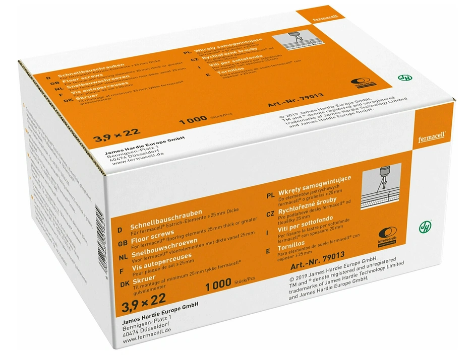 fermacell® TM Schnellbauschraube Ø3,9×22 mm 1000 St.
