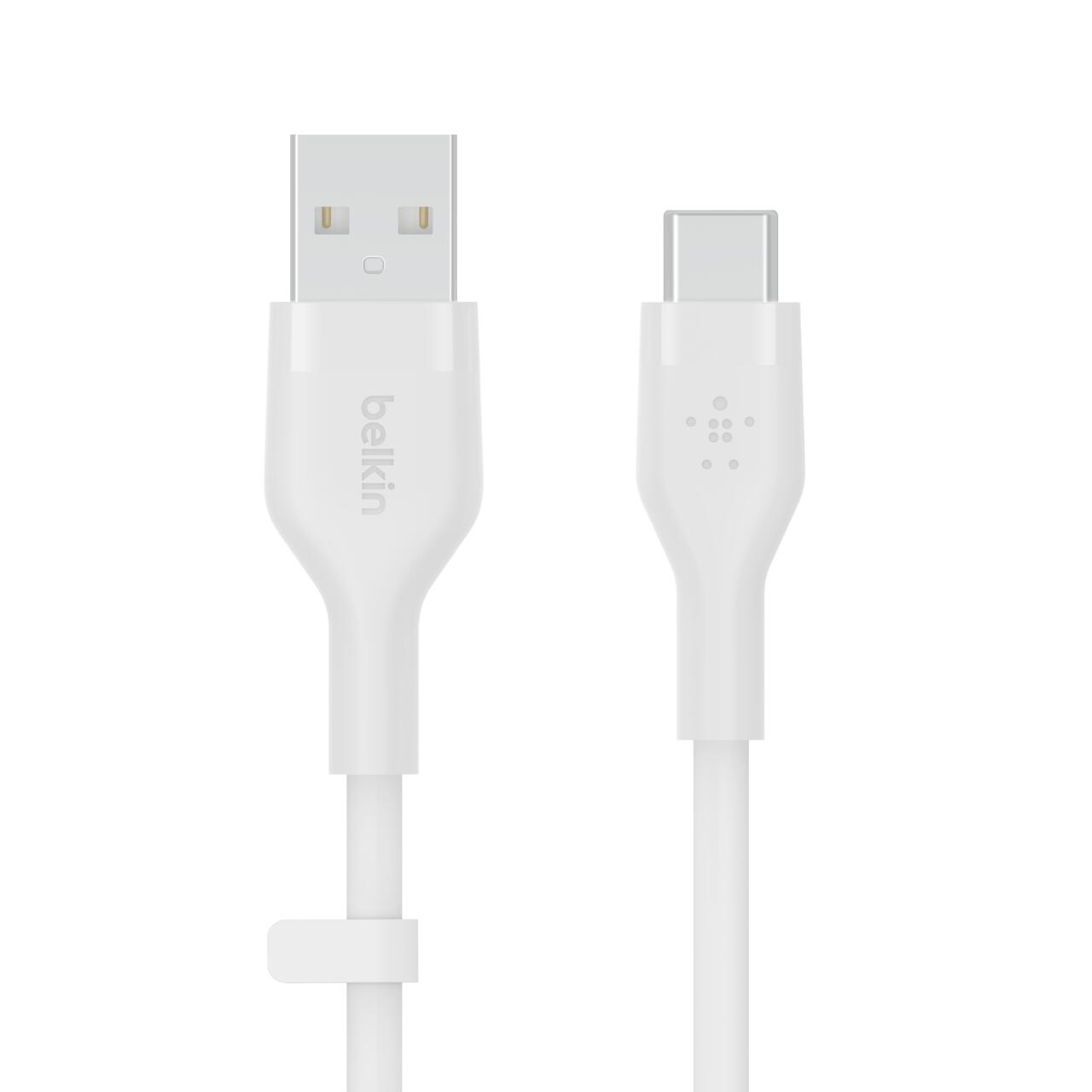 Belkin BoostCharge Flex USB-A auf USB-C Kabel (1 m, weiß)