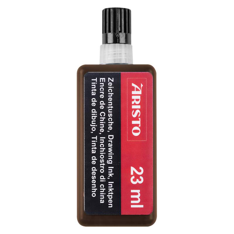 ARISTO Zeichentusche braun