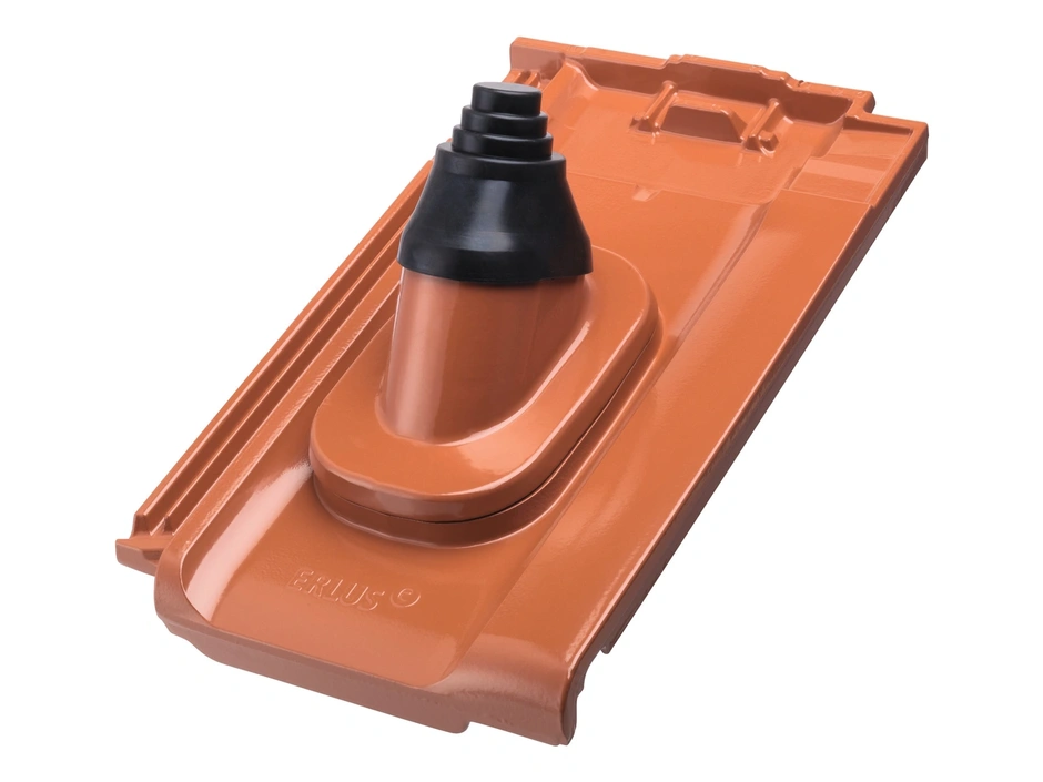 Erlus Reform SL Alu-Antennenhaube m. Alu-DG-GP kupferbraun