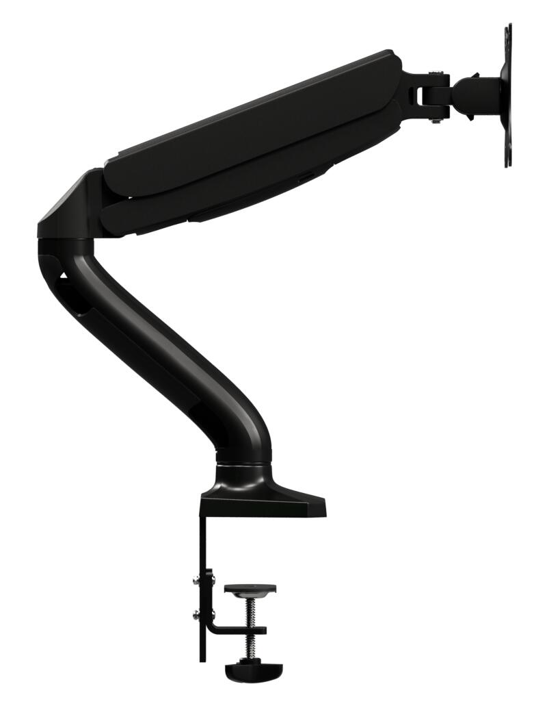 AOC AS110D0 Monitortischhalterung Gasfeder neigbar, schwenkbar, Pivot 33-80cm (13-31,5″) 2-9 KG, VESA 75×75/100×100