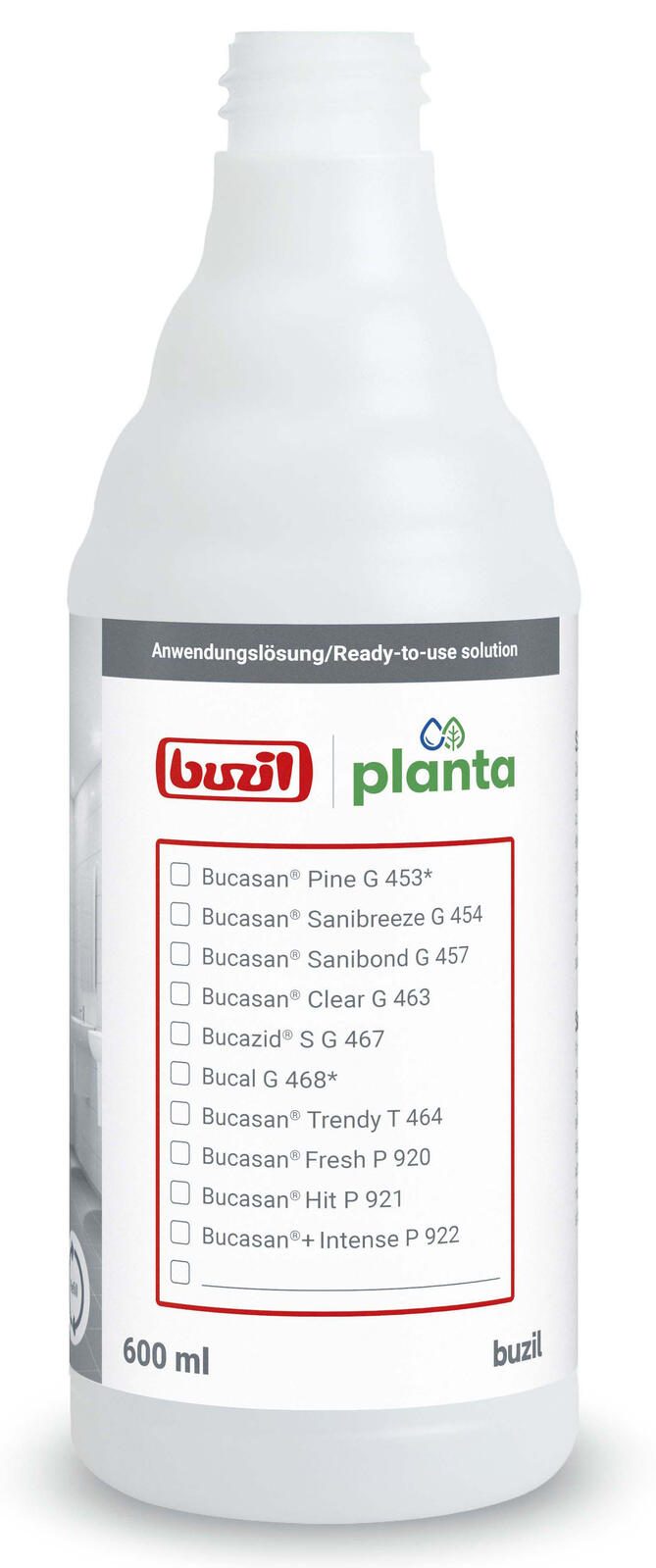 buzil Sprühflasche Sanitär