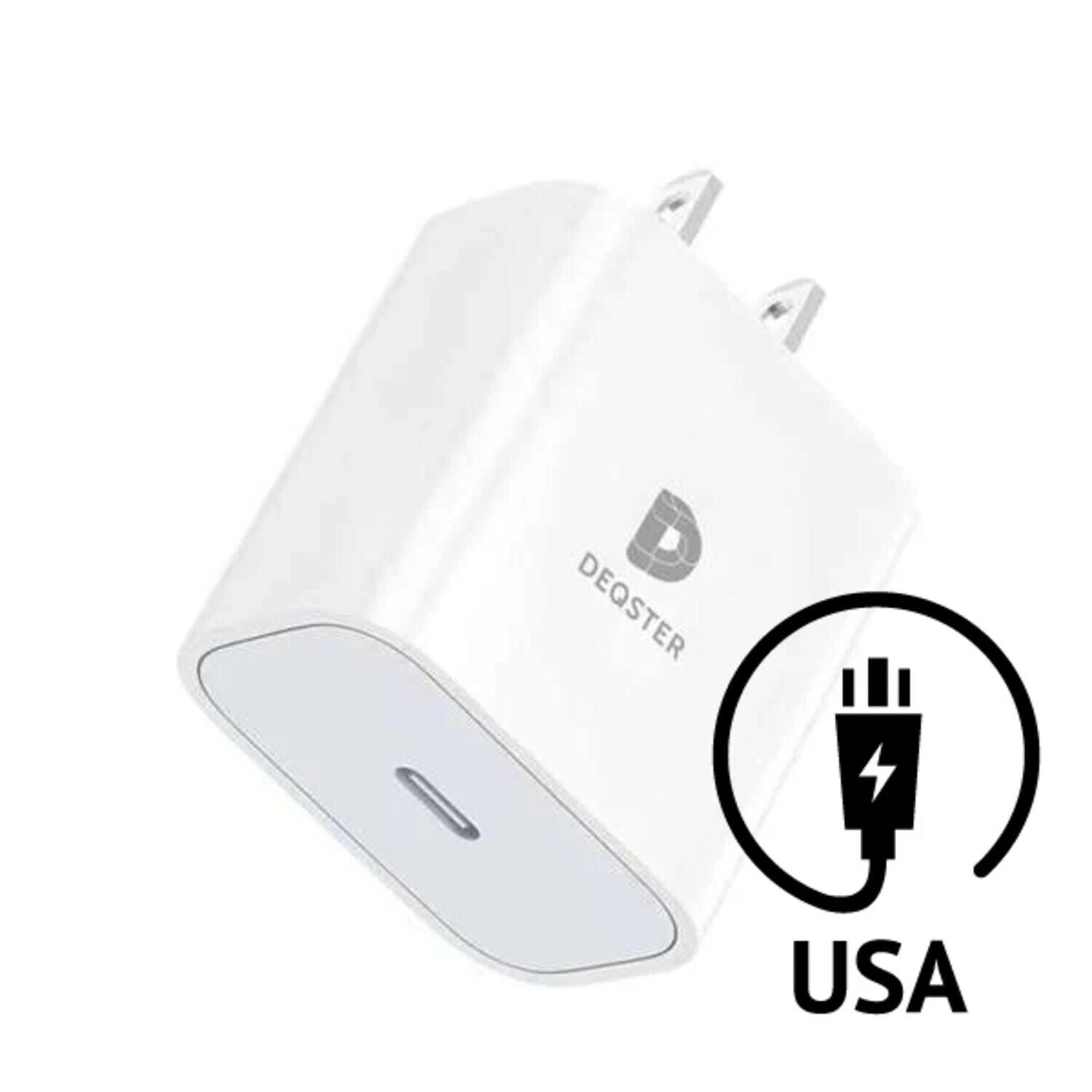 DEQSTER 20W USB-C Ladegerät, weiß