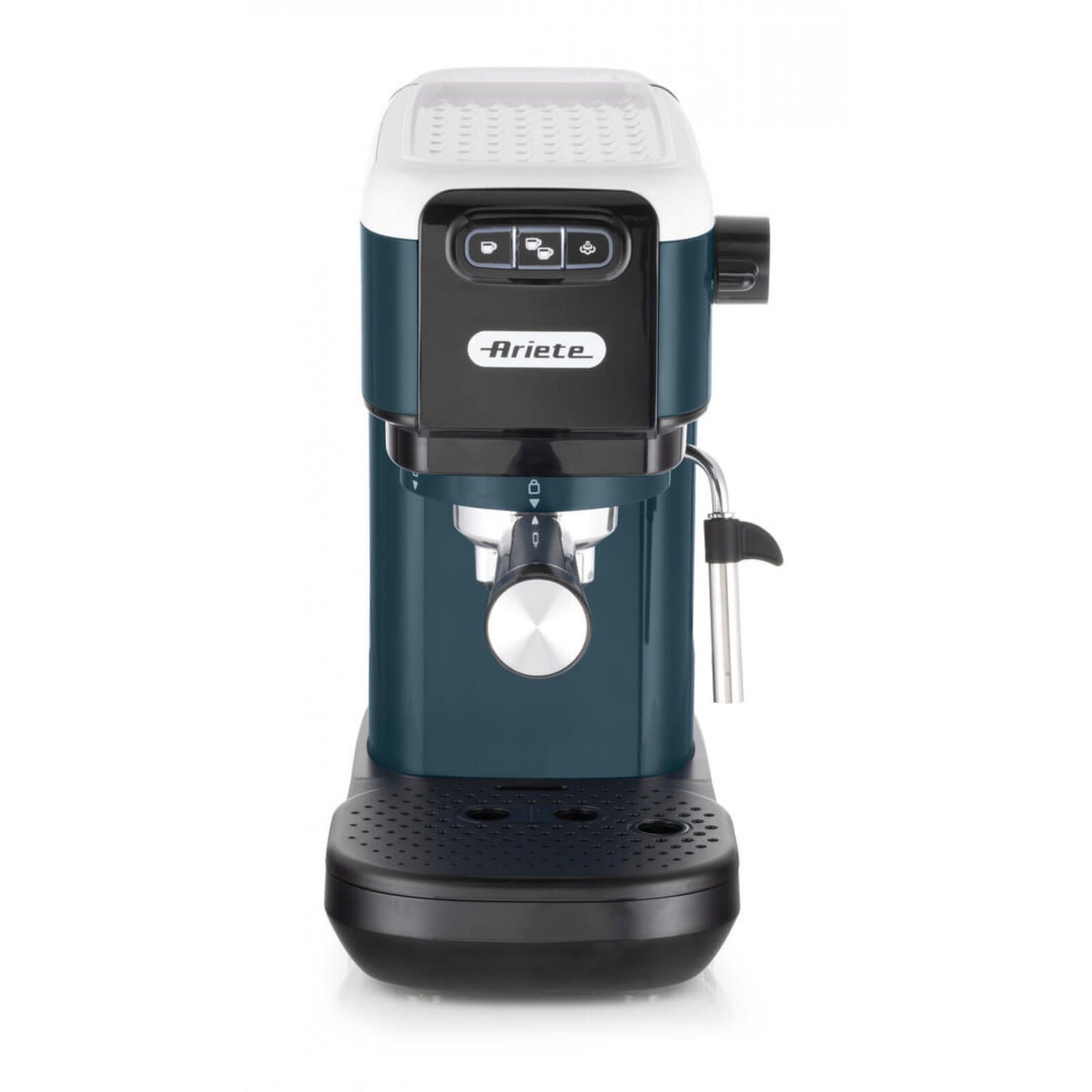 Ariete Siebträgermaschine mit Milchaufschäumdüse – weiß