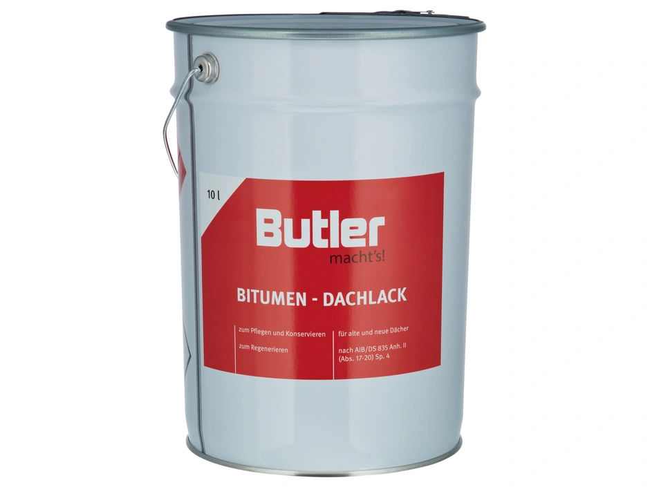 BUTLER PRO Bitumen-Dachlack 10 l