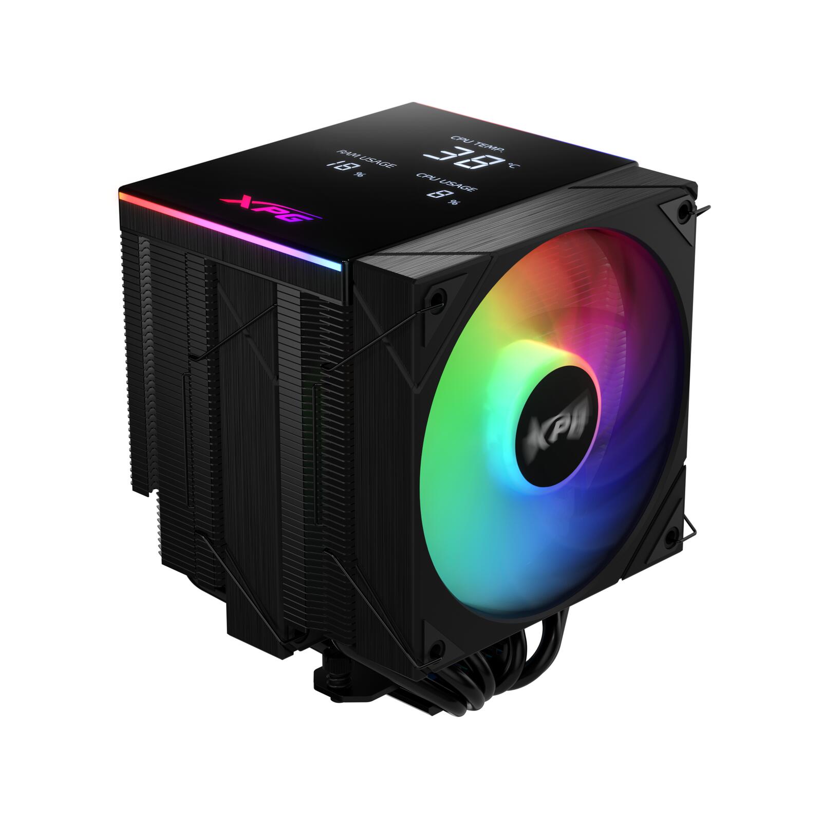 ADATA XPG Luftkühler Maestro Plus 62DA 120mm 250W TDP schwarz