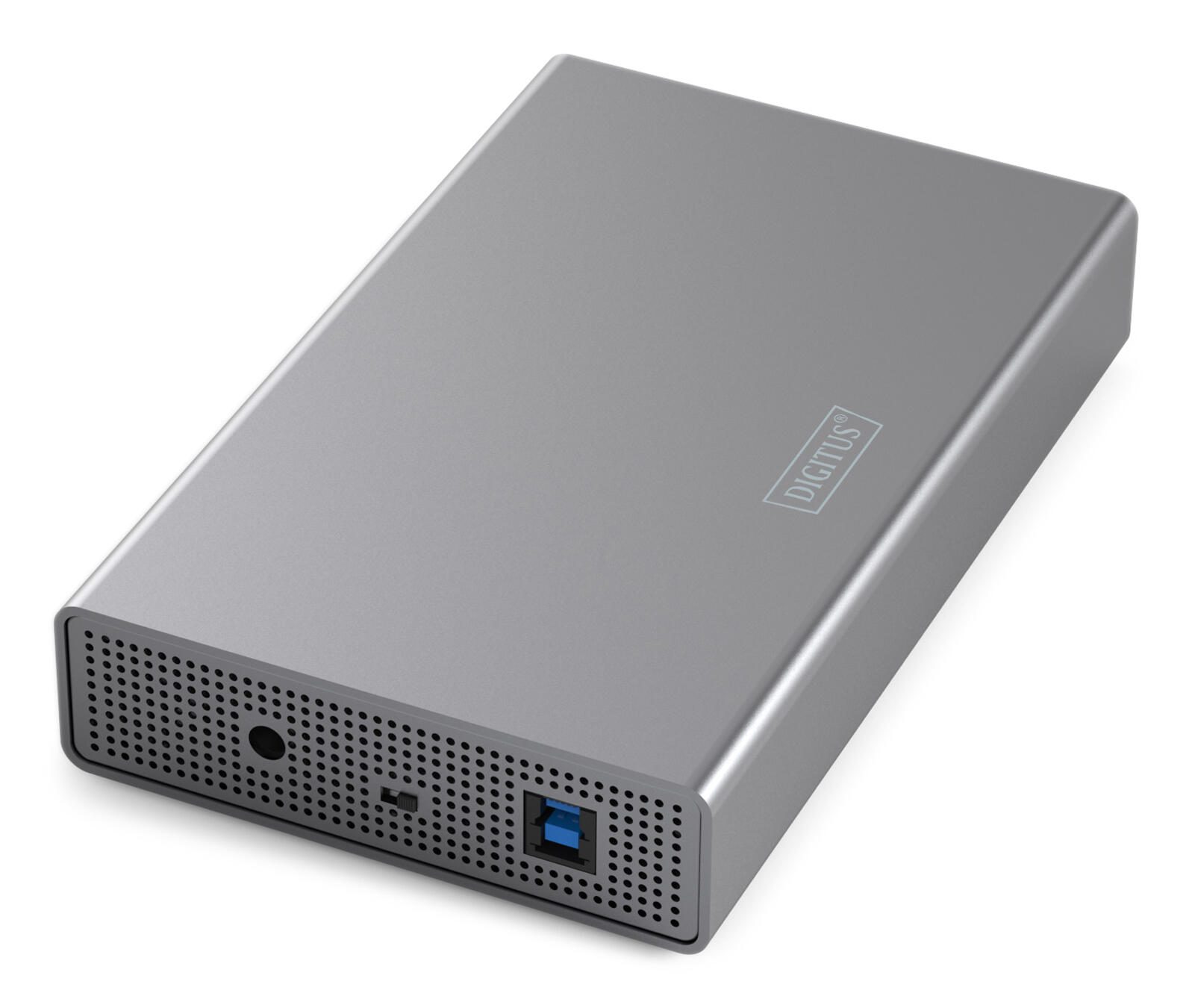 Digitus USB 3.0 Festplattengehäuse, 3,5″, SATA, 16TB, Aluminium
