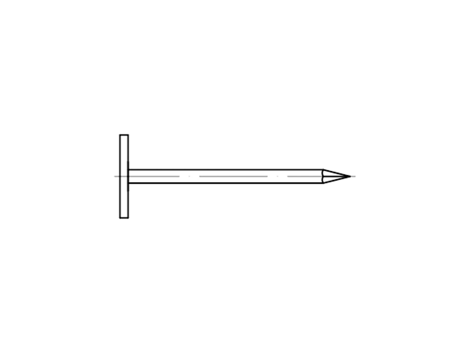 BUTLER PRO Breitkopfstift Form B vz. Ø2,5×25 mm 1 kg